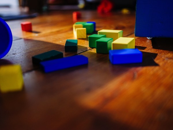 Colorful toy blocks. (Photo by Guido Mieth/Getty Images.) 