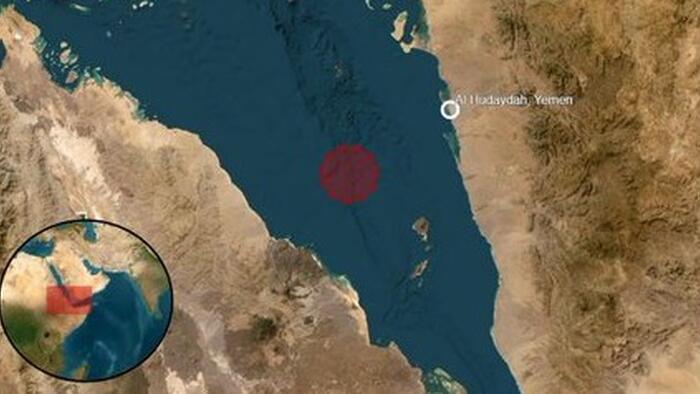 Merchant Ship Attacked With RPGs In Southern Red Sea Chokepoint
