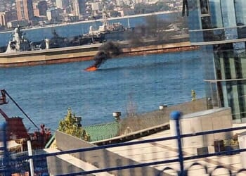 Ukraine Launches Huge Daytime Attack On Russian Black Sea Fleet At Novorossiysk Port
