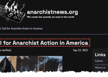 "War Against ICE": Anarcho-Communist Website Calls For Mobilization Across U.S.
