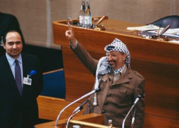 Yasser Arafat Speaks to the UN General Assembly