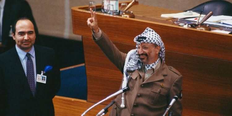 Yasser Arafat Speaks to the UN General Assembly
