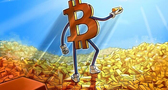 Gold's Gains Imply $644K Bitcoin In 'Equivalent Value'; VanEck