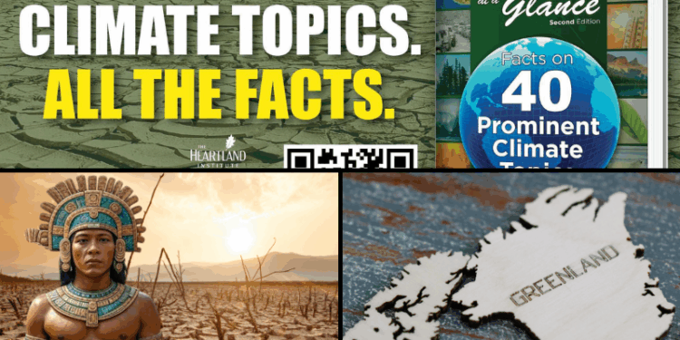 Climate Change Weekly # 558 — Climate at a Glance Redux! New Book Puts the Science Back in Climate Science