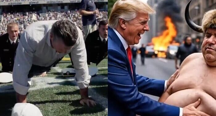 Obese Democrat Governor Criticizes Hegseth For Doing Push Ups