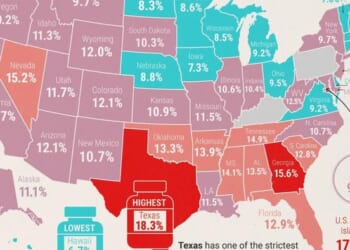Where Americans Can't Afford Healthcare