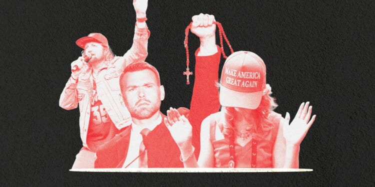 A group of people with a microphone and a microphone