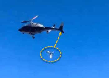 Watch: Airwolf-Style Helicopter Suffers Catastrophic Rotor Failure, Slams Into California Building