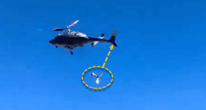 Watch: Airwolf-Style Helicopter Suffers Catastrophic Rotor Failure, Slams Into California Building