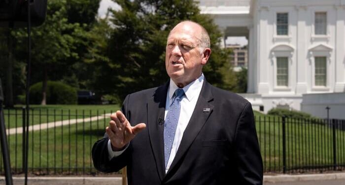 Homan Says DOJ Probing Funding Behind 'Organized' Attacks On ICE