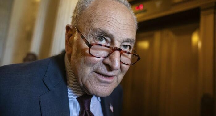 Chuck Schumer Calls For "Forceful" Uprising Against Trump Administration