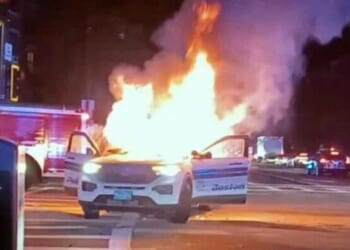 All Hell Broke Out In Boston As Police Cruiser Torched In 'Premeditated' Attack On Cops: Union Chief