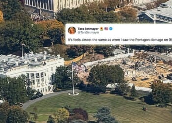 Leftist Commentator Compares Trump White House Renovation To 9/11 Attacks