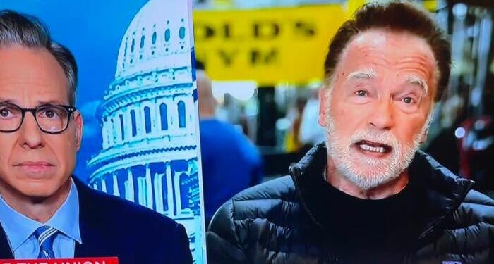 Watch: Schwarzenegger Terminates Jake Tapper's Entire Argument Over Gerrymandering
