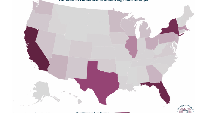Mapping Where Non-Citizens Receive The Most Food Stamps