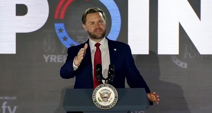 Watch: Vance Calls Out "Skeptics" Of Christianity; "Foundation Of This Country"