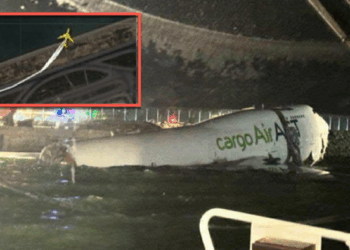 Boeing 747 Cargo Jet Veers Off Hong Kong Runway, Breaks Apart In Water