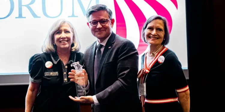 2025: Eagle Award winner Speaker Mike Johnson