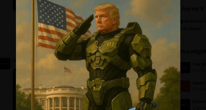 Leftists Rage After GameStop And White House Post Trump Halo Memes