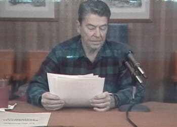 Reagan Returns to Haunt the White House on Trade
