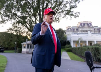 President Trump Returns To The White House From Navy Celebration In Norfolk