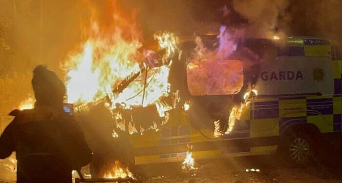 Riot Erupts At Irish Migrant Hotel After 10-Year-Old Allegedly Sexually-Assaulted