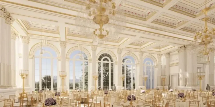 Interior View Looking West