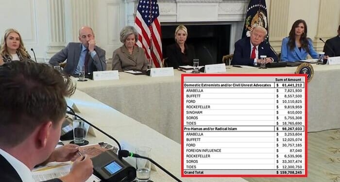 "We Found A Network Of NGOs, Not Just Soros": Trump Briefed On Left-Wing Machine That Sows Chaos