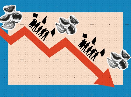 Illustration by Noah Hickey/The Dispatch. (Photos via Getty Images)