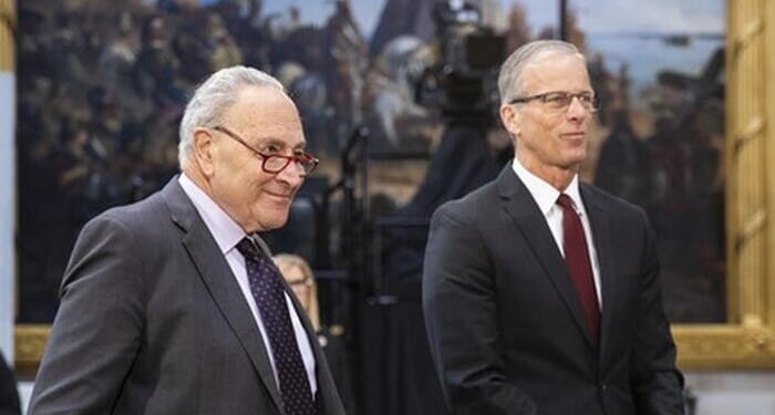 Shutdown Breakthrough: Dems Ready To Deal, Thune Hopeful As Thanksgiving Travel Looms