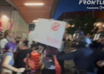 'War Zone': Violent Protest Erupts At UC Berkeley TPUSA Event