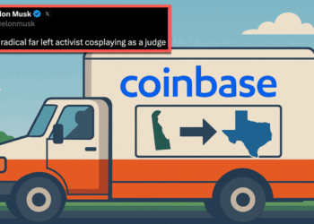 Coinbase Leaves Delaware For "Greener Pastures" In Texas As Exodus Continues