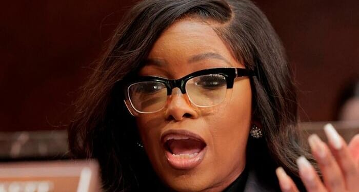 Jasmine Crockett Shares List Of Republicans Who Took Money From Epstein - Only Problem - It Was A Different Epstein!