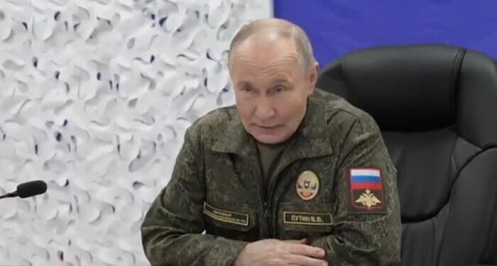 Putin In Military Fatigues Announces Another Key Ukrainian City Captured