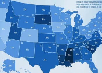 These Are The Most Religious States In America