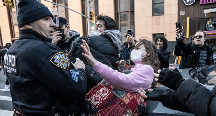 Chaos In New York As Trained Activists Try To Block ICE Operations
