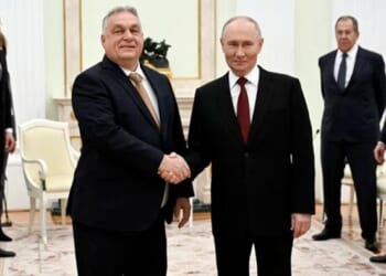 Hungary's Orban Seeks More 'Cheap' Russian Oil & Gas In Warm Meeting With Putin