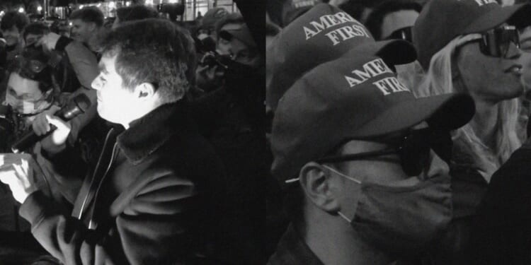 A group of people in a crowd