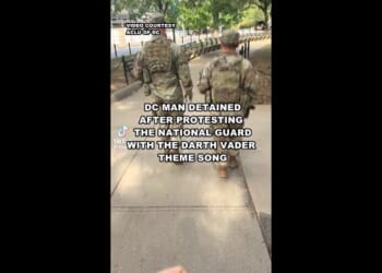 DC Cops Sued After Arresting A Man For Playing Darth Vader’s Theme Music Near Federal Troops