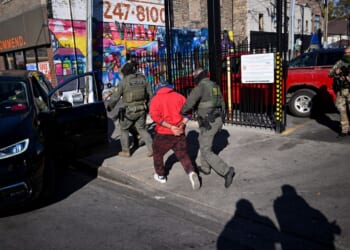 U.S. Border Patrol Agents Enforce Operation Midway Blitz In Chicago, Illinois