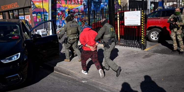 U.S. Border Patrol Agents Enforce Operation Midway Blitz In Chicago, Illinois