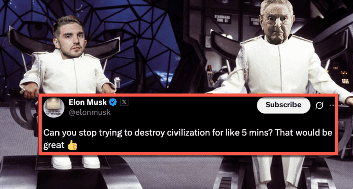 Musk Calls Out Soros' Radical Son: "Can You Stop Trying To Destroy Civilization?"