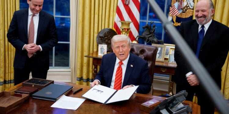 President Trump Signs Executive Orders At The White House