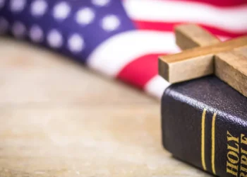 Bible / Cross / Flag