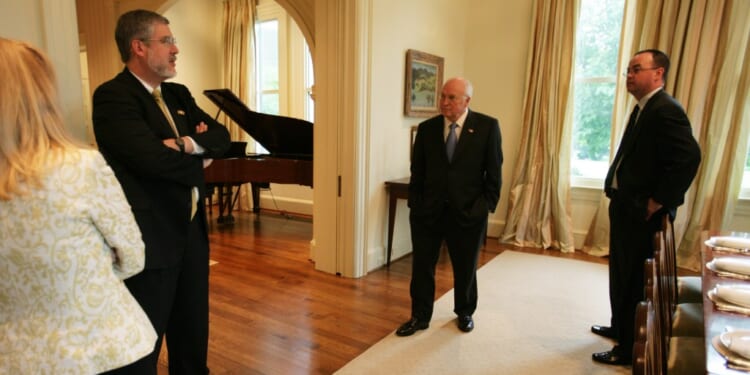 A group of men in suits
