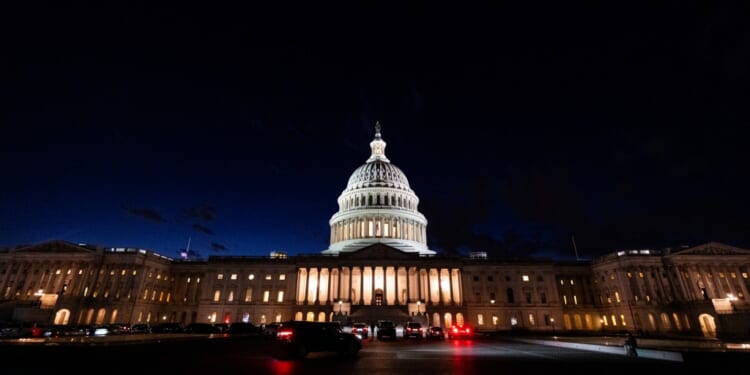 U.S. Capitol Shutdown Vote