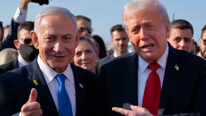 Trump Boasts He "Pushed" Netanyahu Into Gaza Ceasefire In Candid Reveal