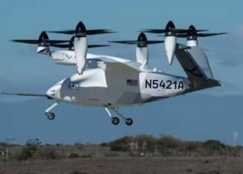 VTOL Air Taxi With Military Applications Flies On Hybrid Power For First Time
