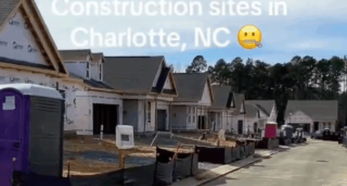 Watch: Construction Sites In Charlotte Go Dark As Illegals Hide From ICE