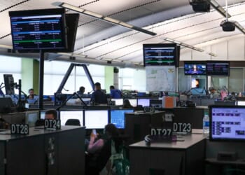 The San Francisco 911 Emergency Call Center on Mon. July 31, 2017 in San Francisco, Ca.